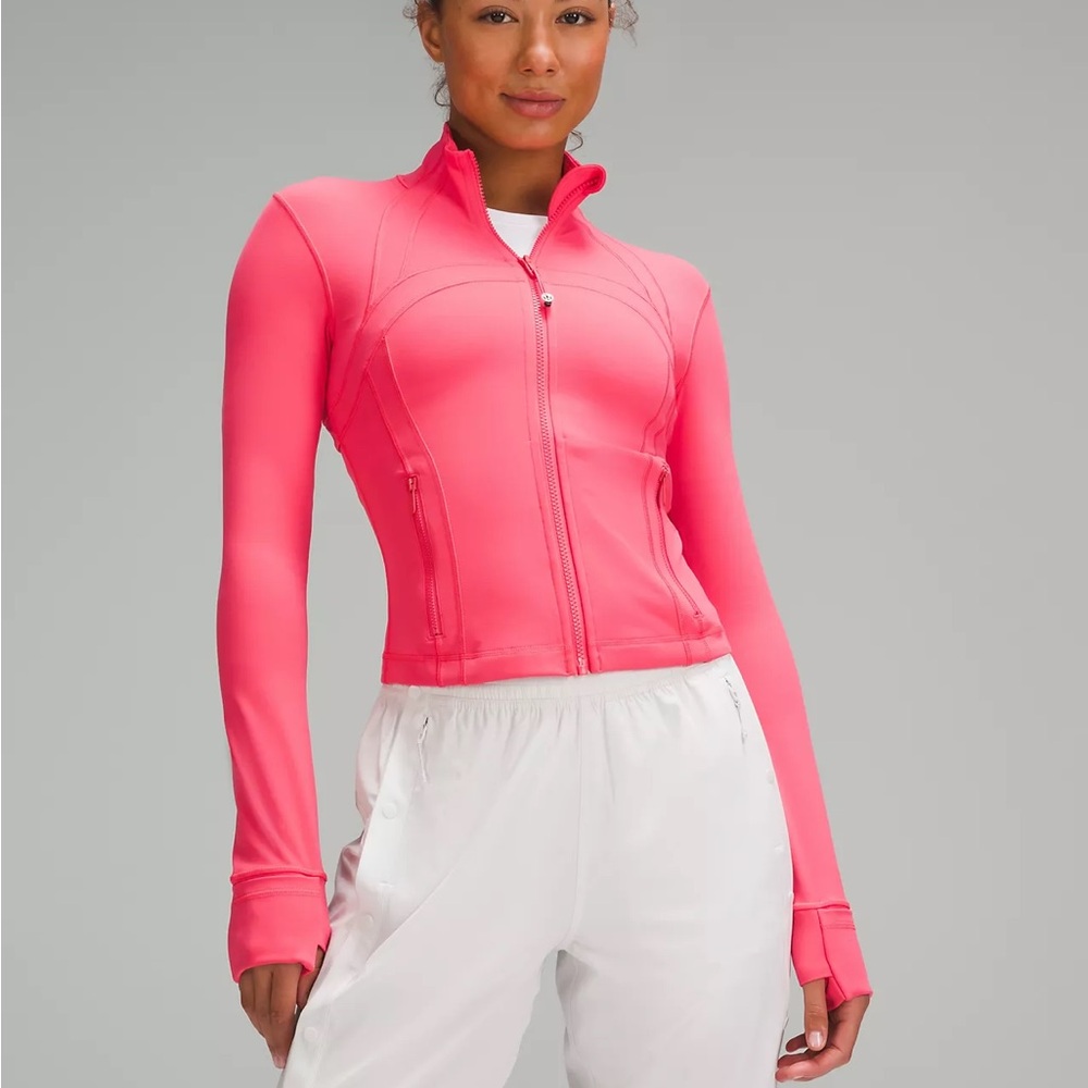 NWT LuLuLemon Nulu Cropped Define Jacket in Glaze Pink